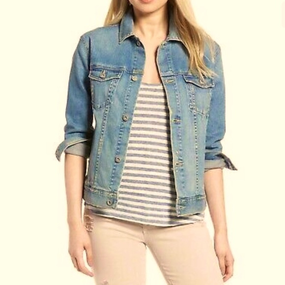 Ag Adriano Goldschmied Jackets & Blazers - AG Jeans Adriano Goldschmied 17 Year Grouge Boyfriend Denim Jacket M